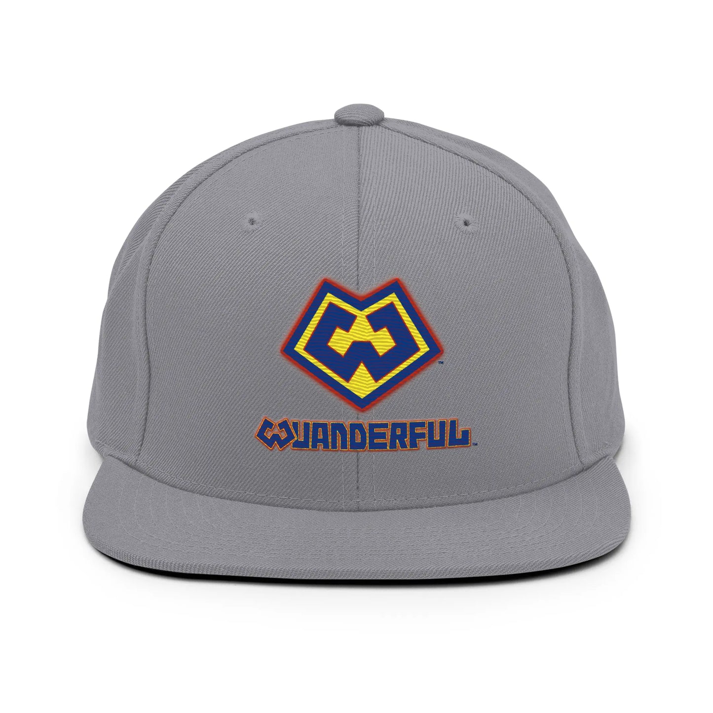 Wuanderful Locos logo on a limited edition grey snapback cap